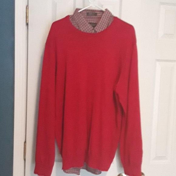 Old Navy Sweater & Van Heusen Shirt & - Picture 3 of 6